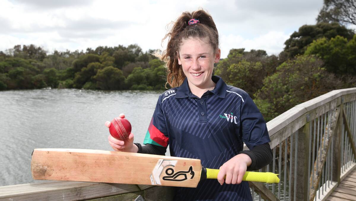 CHASING HER DREAM: Merrivale's Lila Wilkinson is part of the Vic Country under 16 squad. Picture: Mark Witte