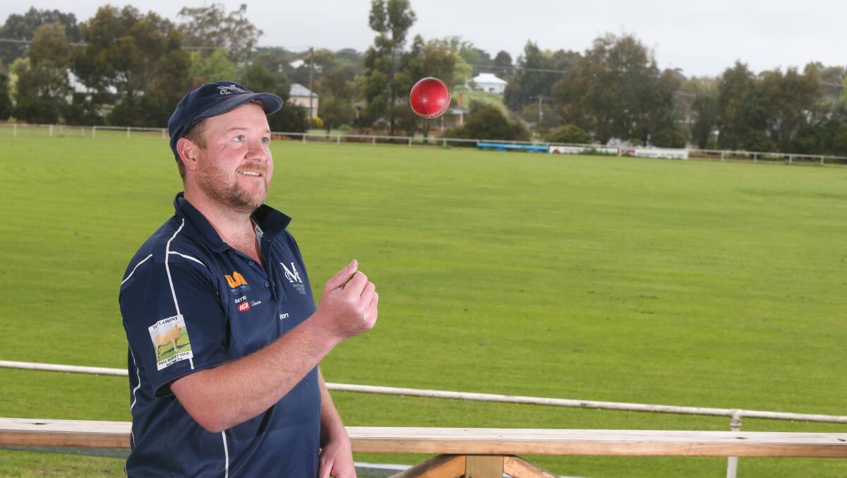 Impressed: Mortlake captain Todd Robertson was happy with his side's bowling and fielding in a twenty20 quarter-final win against Bookaar. Picture: Mark Witte