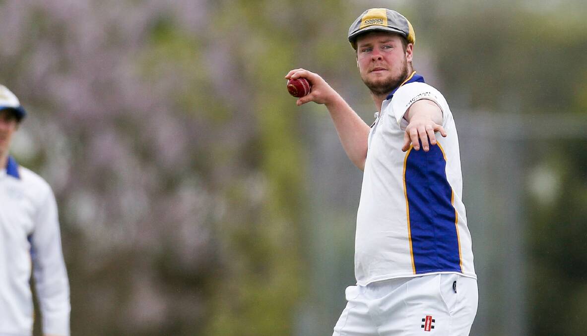 FAITH: Cobden's Jono Benallack says his lower and middle order can contribute with the bat. Picture: Anthony Brady