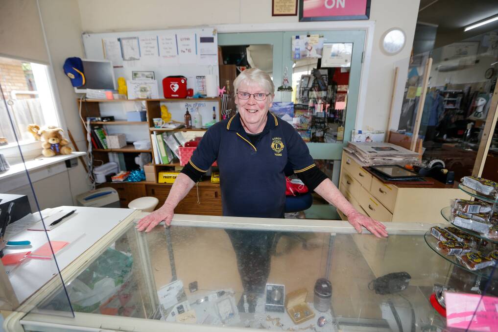 READY FOR BUSINESS: Koroit Lions Club member and op shop manager Marg Everard said having the shop open again was a big boost for the town. Picture: Anthony Brady