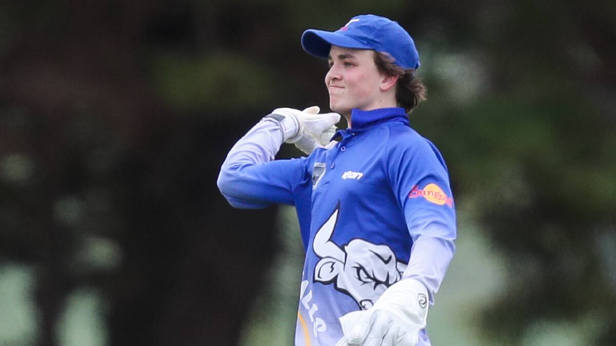 BRIGHT FUTURE: Brierly-Christ Church wicketkeeper-batsman Luke Wilson says the club is prepared to be the hunted as the reigning Warrnambool and District Cricket Association premier. Picture: Morgan Hancock