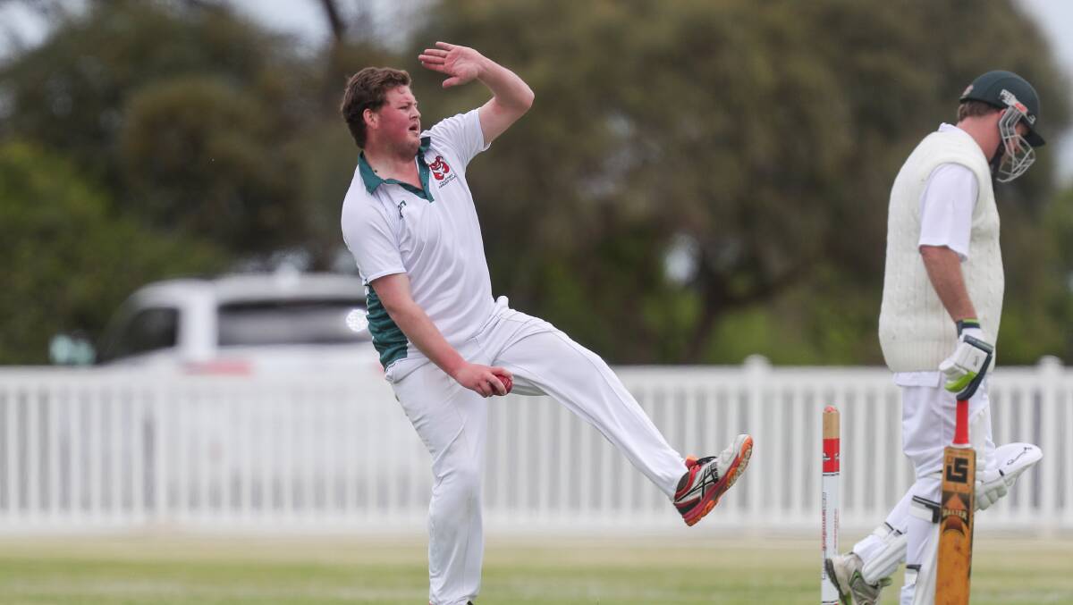 WICKETS: Killarney's Ben Woolcock took one wicket in the victory over Hawkesdale. Picture: Morgan Hancock
