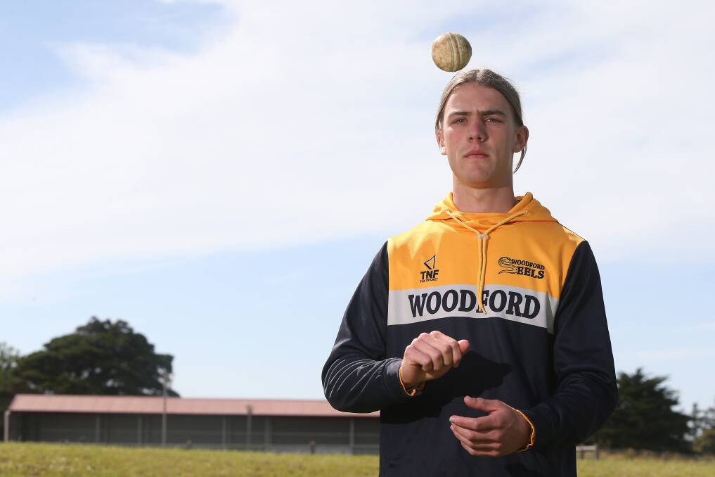 STEPPING UP: Woodford cricketer Ollie King has enjoyed a strong season with the ball thus far, including a four-wicket haul last weekend. Picture: Mark Witte