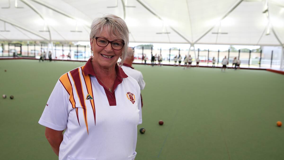 History in the making: Timboon Gold's Gill Vorwerk led the weekend pennant division one side for the first time ever on Saturday. Picture: Mark Witte