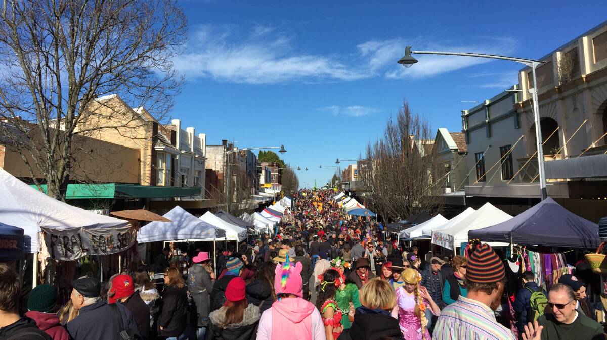 Katoomba Winter Magic Festival is a family friendly event in the Blue Mountains. Picture file.