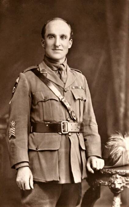 Survivor: Jack Cox in his Light Horse uniform at the end of WWI.