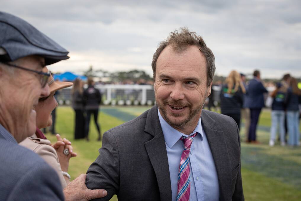 Aaron Purcell, pictured, is looking at either the Crisp Steeplechase or Grand National Hurdle with imported galloper Crosshill. Picture by Sean McKenna