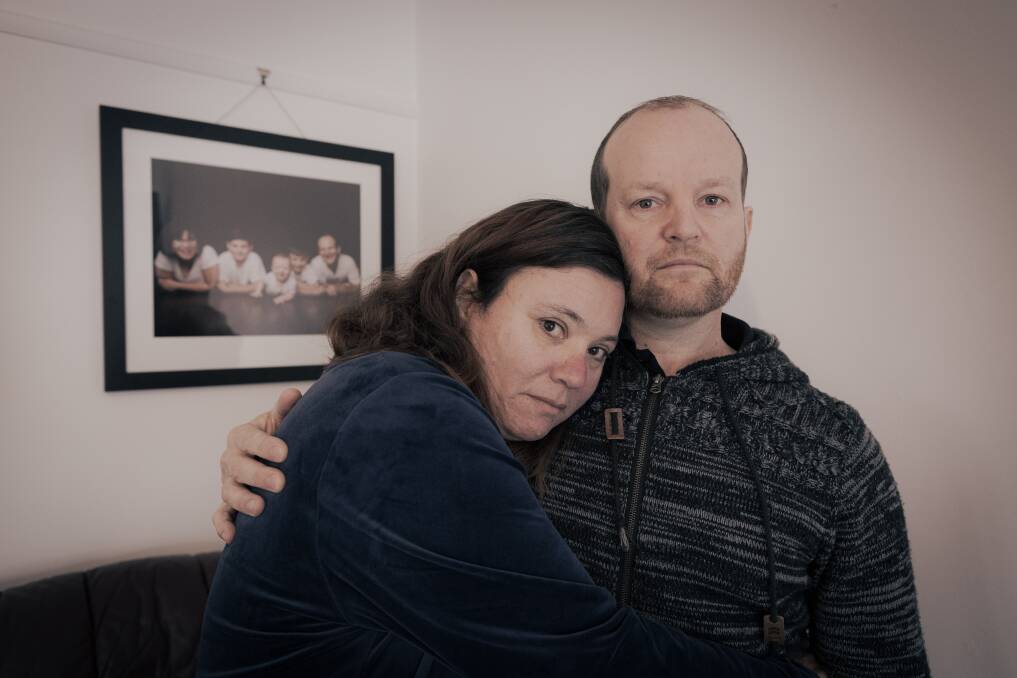 Lee Ann and Matt Elmes: "It's a parent's worst nightmare to lose a child." Picture by Sean McKenna