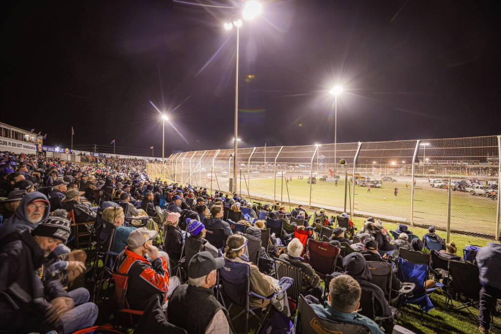 A capacity crowd at Premier Speedway's Grand Annual Sprintcar Classic has sparked talk of upgrades at the ageing facility. Picture by Sean McKenna