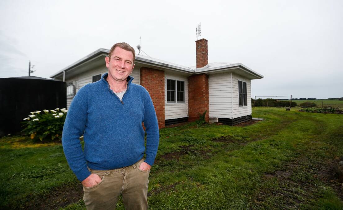 DISAPPOINTED: James Finnigan wanted to renovate his 'modest' home but was told he was not eligible to receive a HomeBuilder grant.