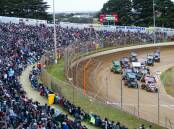 Crowds flock to the Grand Annual Sprintcar Classic at Allansford's Premier Speedway each year. File picture