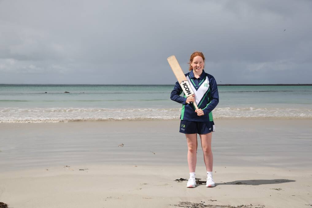 MAKING WAVES: Port Fairy teenager Maddie Green has played for Western Waves and Vic Country. Picture: Mark Witte 