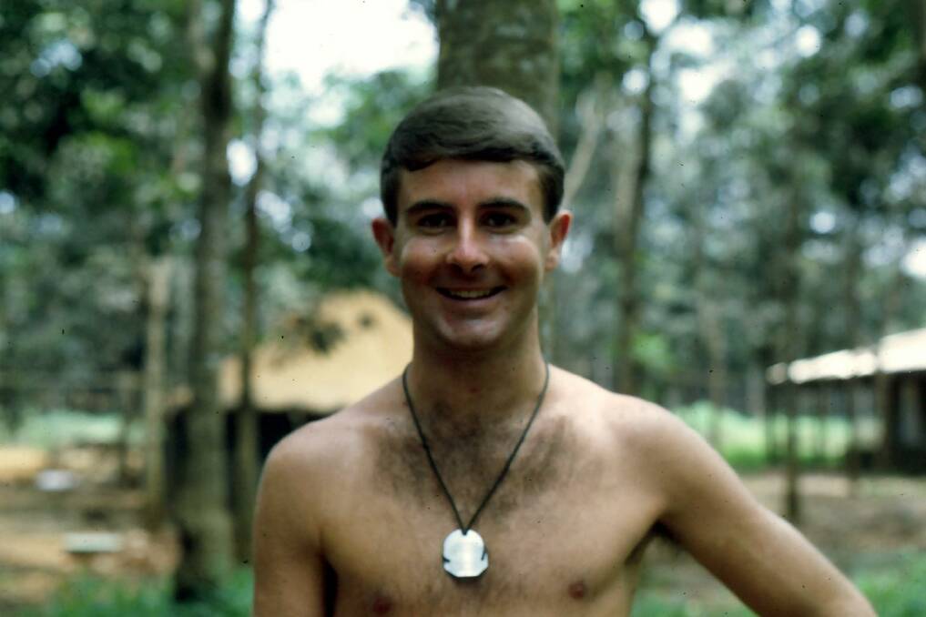 A young Ken Cumming in Vietnam. Picture supplied