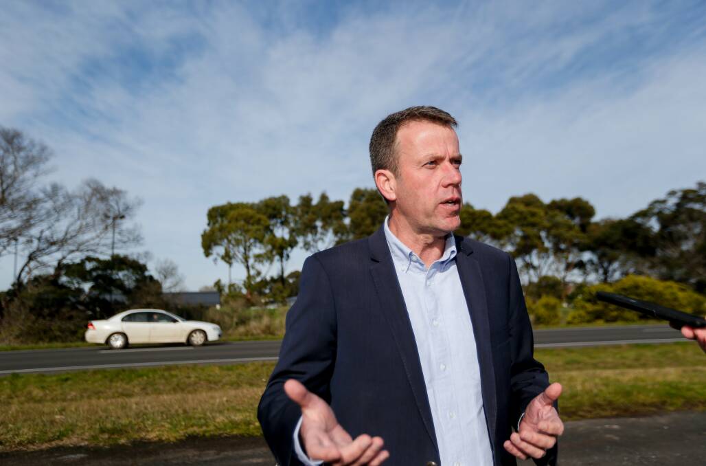 Ready: Wannon MP Dan Tehan says work can begin on upgrades later this year.