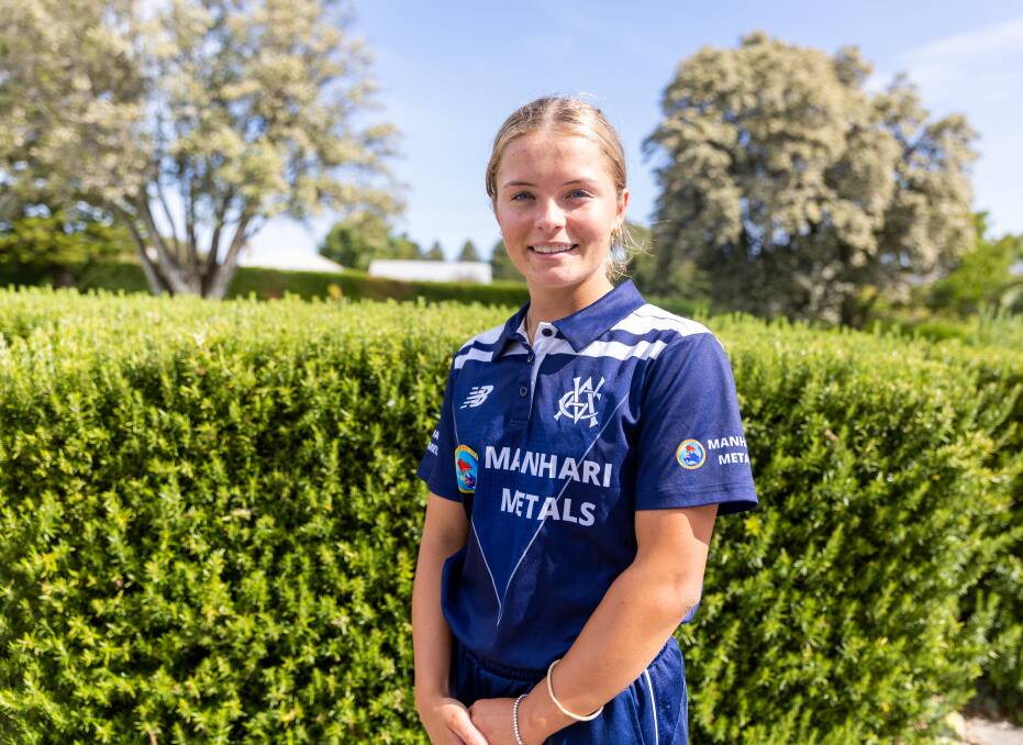 Port Campbell cricketer Milly Illingworth has earned her first state contract playing for Victoria. Picture by Eddie Guerrero.