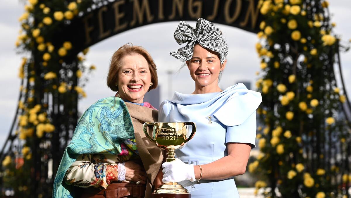 Gai Waterhouse, left, says the Melbourne Cup carnival should remain as is. Picture Getty Images