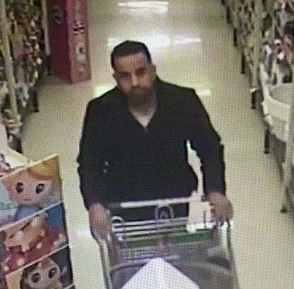 Police search for supermarket thief
