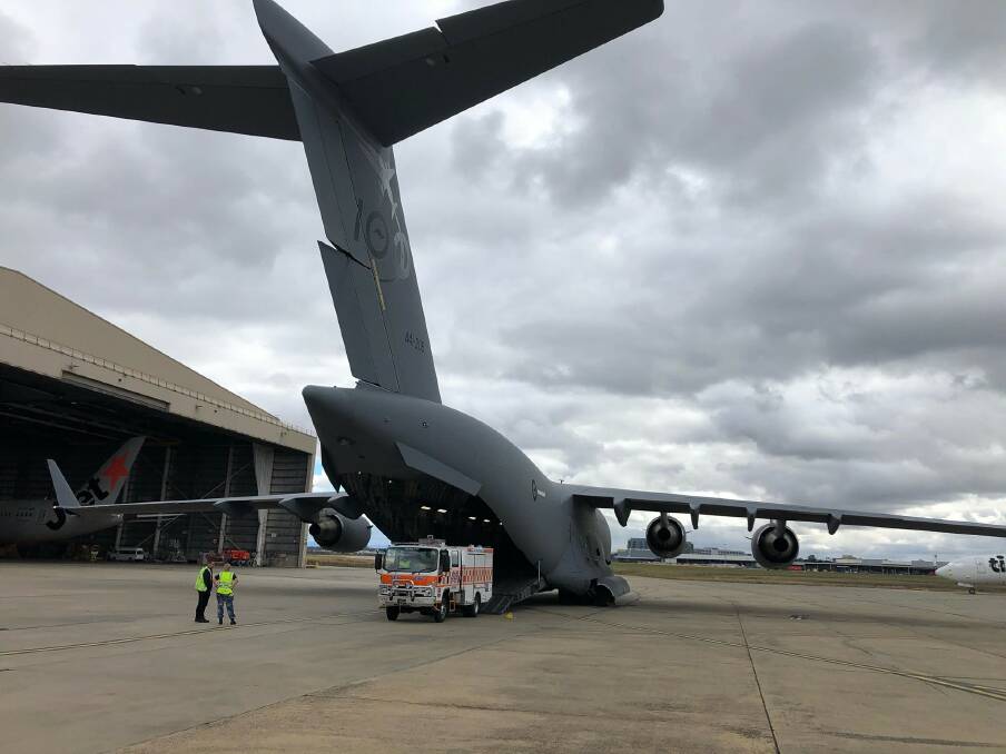 FLY IN: State Emergency Service volunteers from Warrnambool, Portland, Heywood and Hamilton have travelled to Western Australia to help clean up after a tropical cyclone.