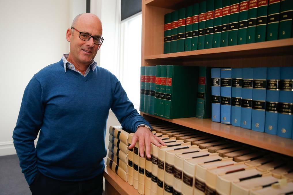 RETIRED: Tony Robinson has stepped down as partner of Warrnambool law firm Dwyer Robinson and is looking forward to enjoying time with his family. Picture: Mark Witte