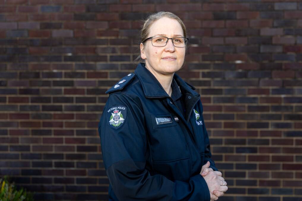 Warrnambool Superintendent Melissa Webbers at the Warrnambool police station. Picture: File