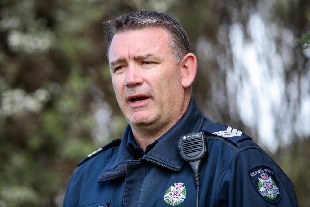 PLEA: Western region division two road safety manager Acting Senior Sergeant Danny Brown has urged motorists to be careful after two separate truck crashes on south-west roads on Wednesday.