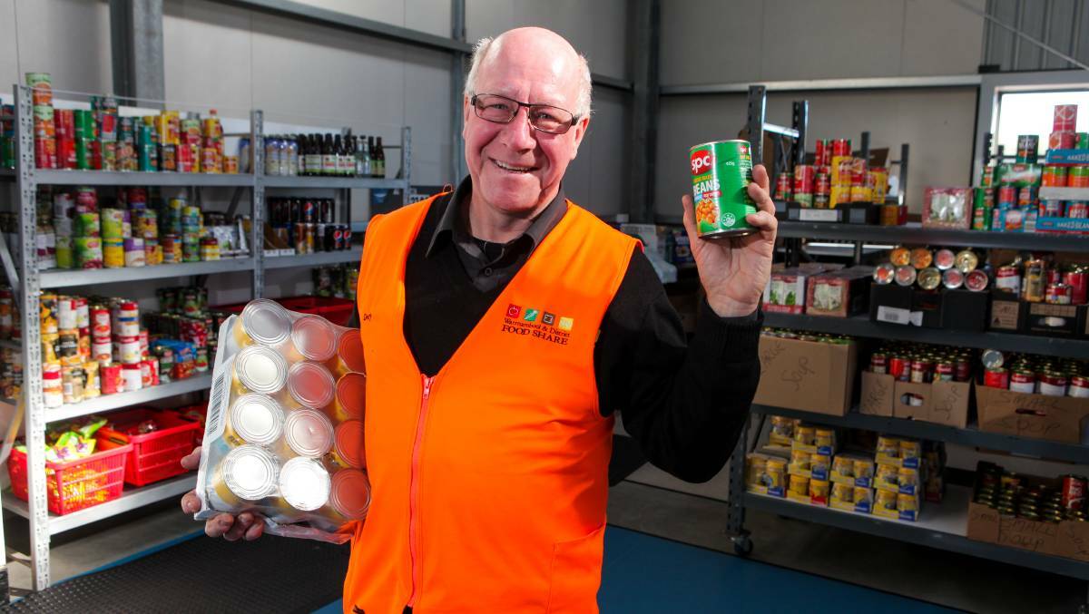 BRING IT ON: Warrnambool Foodshare's Dedy Friebe says the charity is ready for a surge in clients due to welfare cuts.