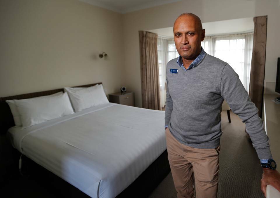 DISAPPOINTING: Warrnambool Best Western Olde Maritime Motel owner Raj Patel. Picture: Anthony Brady