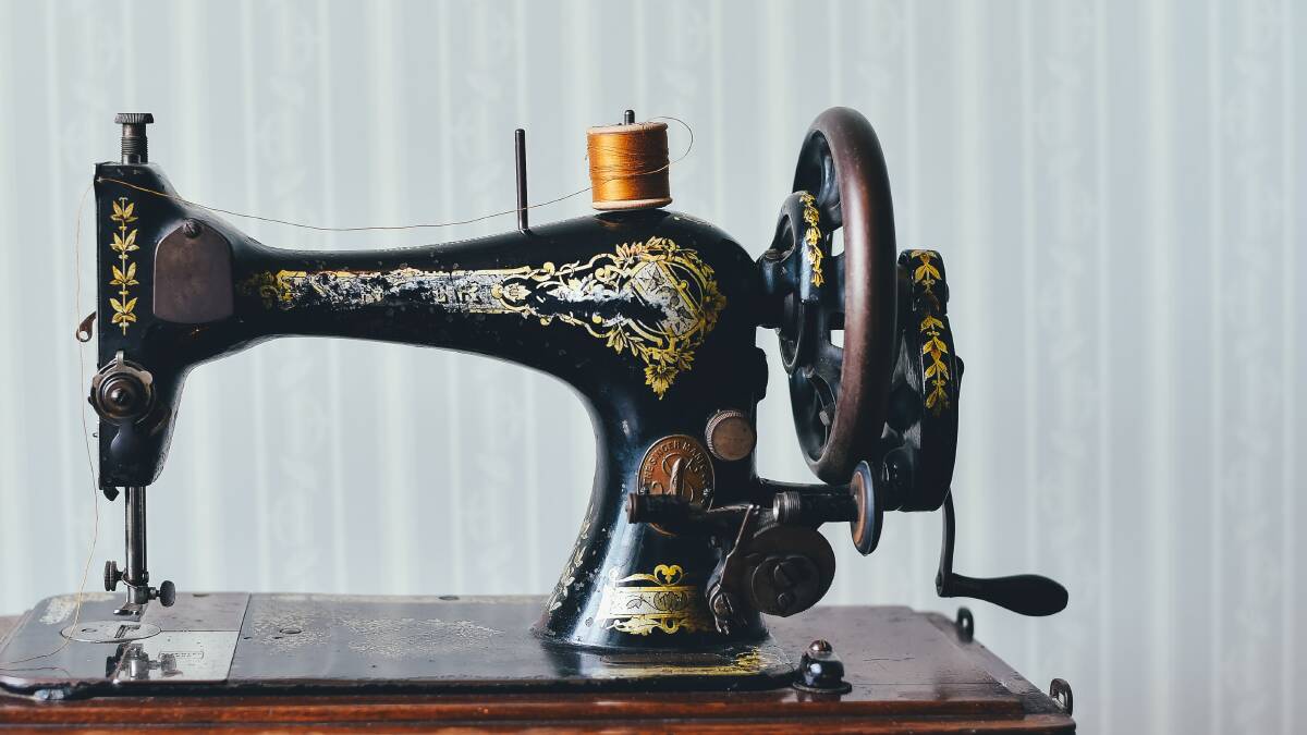 Burglar reveals himself by listing stolen antique sewing machine for sale online