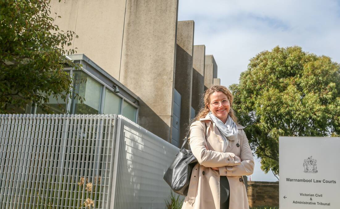 Law Institute of Victoria's Tania Wolff during a visit to Warrnambool Magistrates Court. Picture by Chris Doheny