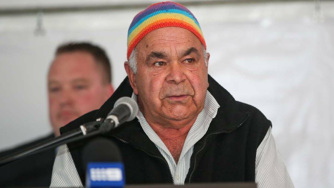 South-west Indigenous elder and former Aboriginal advisor to Victoria Police Lenny Clarke.