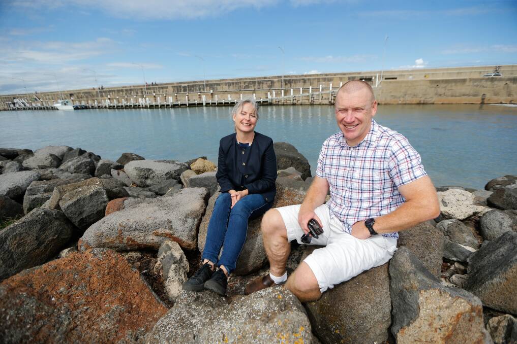 PARTICIPATORY DEMOCRACY: Shelly Murrell and David McIntyre are part of the Voices of Wannon group which will launch in Port Fairy on Saturday. Picture: Anthony Brady
