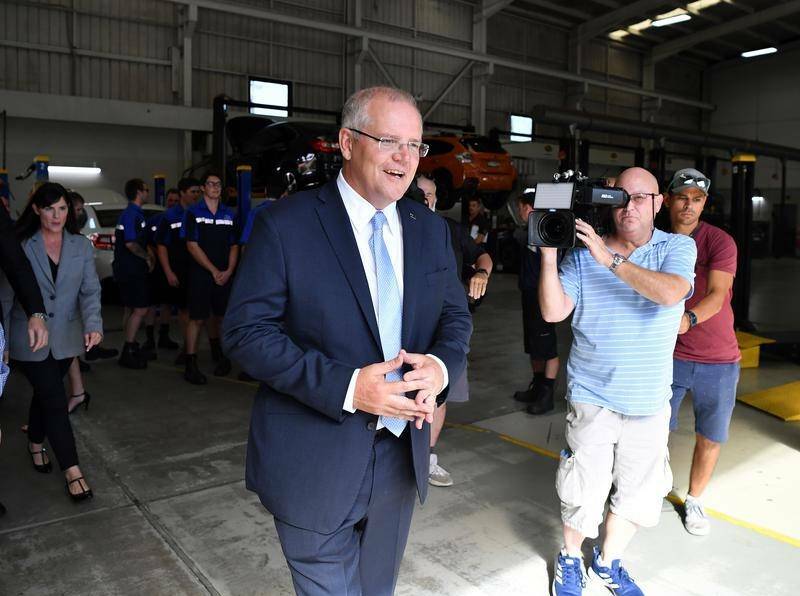 Prime Minister Scott Morrison will push his message in western Sydney to kick off his election campaign.