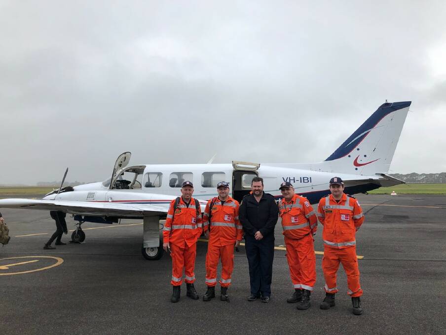 HERE TO HELP: State Emergency Service volunteers from Warrnambool, Portland, Heywood and Hamilton have travelled to Western Australia to help clean up after a tropical cyclone.