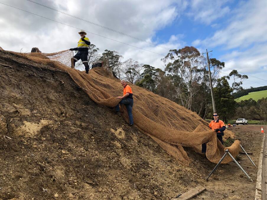 RECOVERY: The South Western Alliance has formed a working group to carry out stabilisation and re-vegetation work on Cobden-Port Campbell Road.