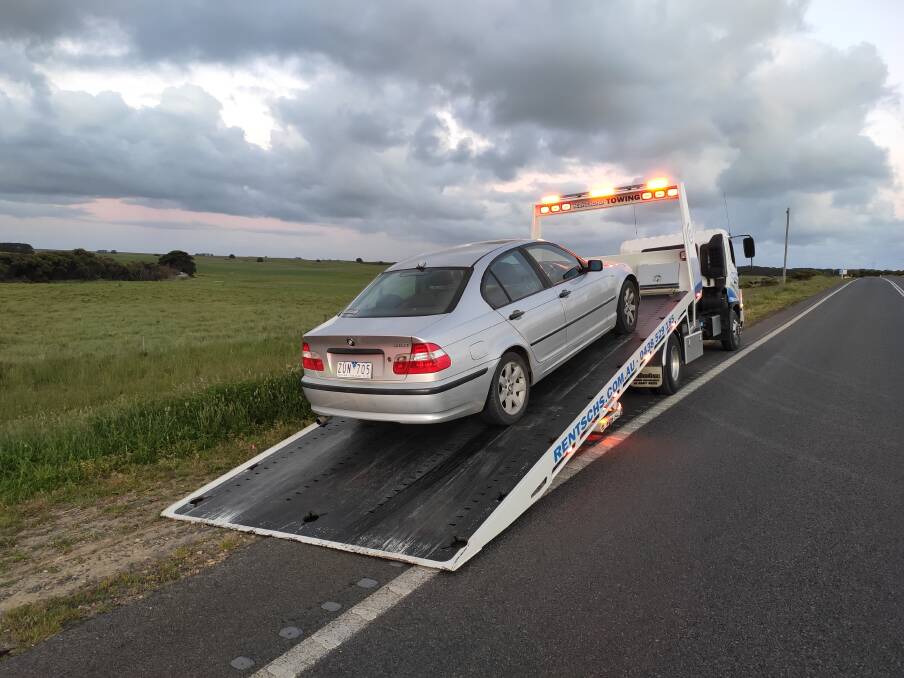 'BLOODY IDIOT': A 32-year-old Laang motorist has had his silver BMW sedan impounded after he blew more than six times the legal limit at Yambuk.