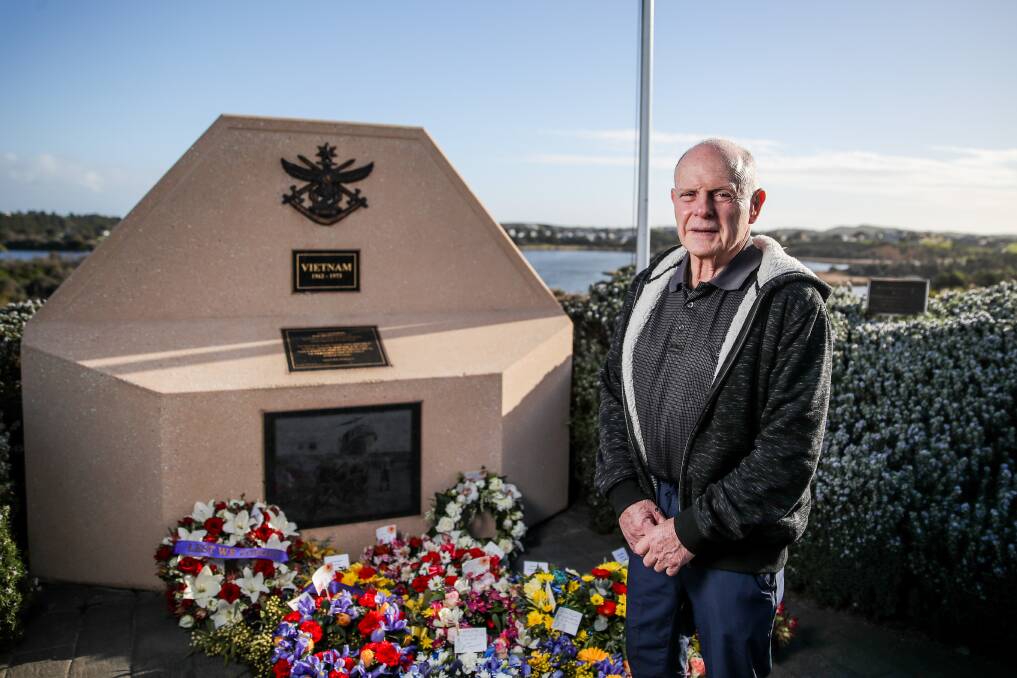 NEVER GOING TO WIN: Warrnambool's Brian Mathers said Vietnam veterans predicted the fall of Afghanistan years earlier. Picture: Morgan Hancock
