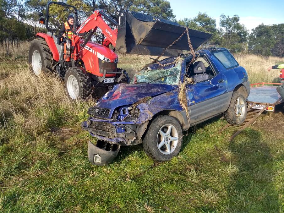 Driver lucky to escape after falling asleep at wheel