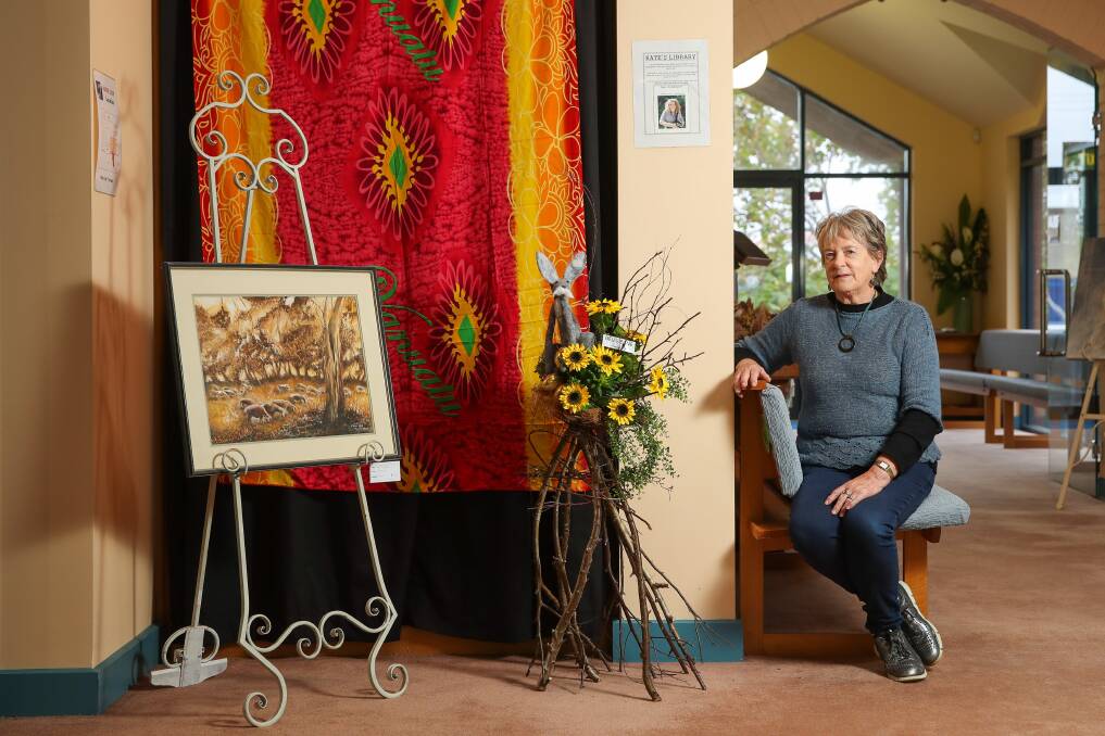 ON SHOW: Warrnambool Uniting Church's all abilities art exhibition organiser Merrilyn Crabbe says the show provides a unique viewing experience for visitors of all denominations. Picture: Morgan Hancock