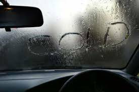 FREEZING: Temperatures dropped to below zero across the south-west overnight, with a thick frost forming on the windows of some cars.