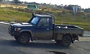 Police wish to speak with the driver of the pictured vehicle as they may have important information regarding a hit and run in Ecklin South.