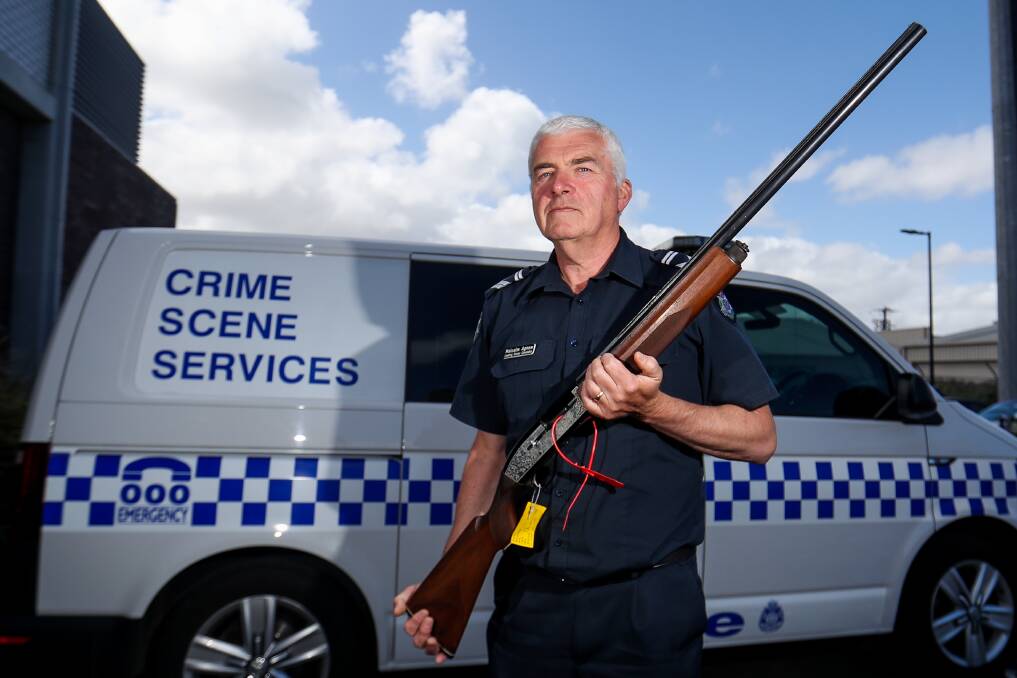 Leading Senior Constable Malcolm Agnew says 47 guns were handed into south-west police during a month-long amnesty. 