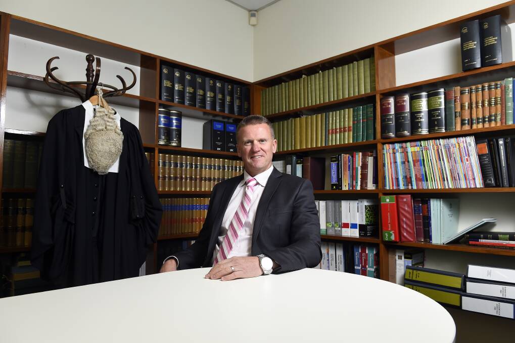 Ballarat criminal lawyer Scott Belcher.