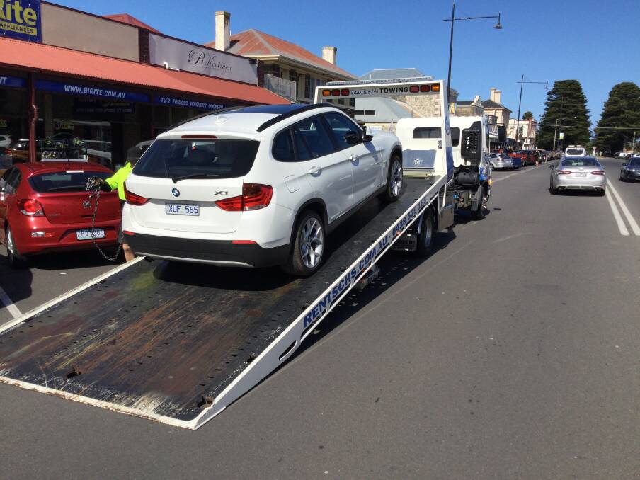 IMPOUNDED: A white BMW X1 station wagon was impounded for 30 days after the driver was found to be disqualified for a period of four years, starting late last year.