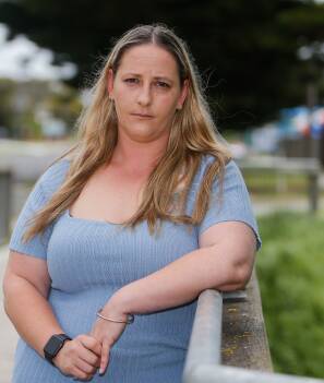 'HUMILIATING': Tegan is a single mother who has applied for hundreds of rental properties but is still yet to find a home. Picture: Anthony Brady