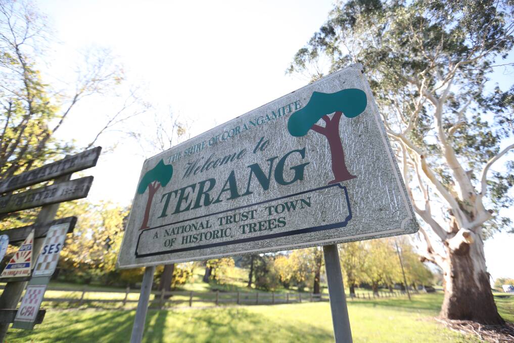 Terang is well-known for its historic trees.