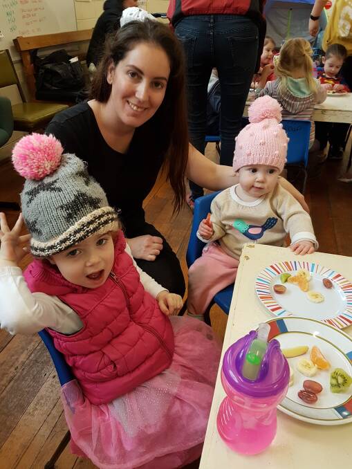 'COULD BE DEVASTATING': Warrnambool Playgroup's outgoing president Lauren Murphy with her daughters Taylor and Maddison. Mrs Murphy fears the playgroup could fold if a new committee isn't formed soon. 