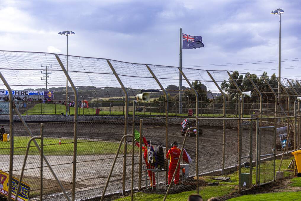 Premier Speedway's track pictured on Saturday, December 16. Picture by Eddie Guerrero 