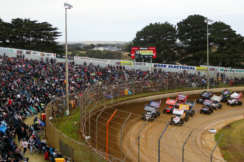 PACKED HOUSE: The Grand Annual Sprintcar Classic attracts thousands of fans each year. Picture: Morgan Hancock 