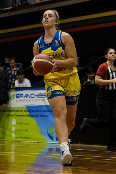 FRESH CHALLENGE: Grace Rodgers is loving life in Queensland playing basketball for NBL1 North side Townsville Flames. Picture: Wini Parker - Parker Legacyy 