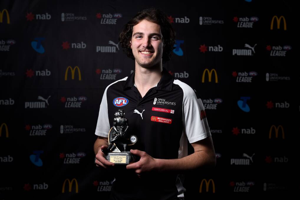 AGE RESTRICTIONS: Port Fairy's Josh Dwyer is 19 and therefore unable to play NAB League under current state government COVID-19 restrictions. Picture: Adam Trafford
